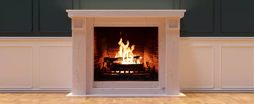 Open Flame Wood-Burning Fireplace Installation Services in Forest Park, Ohio
