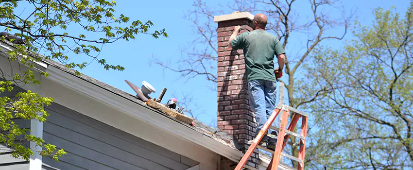 Vinyl and PVC Chimney Flashing Installation in Forest Park, OH