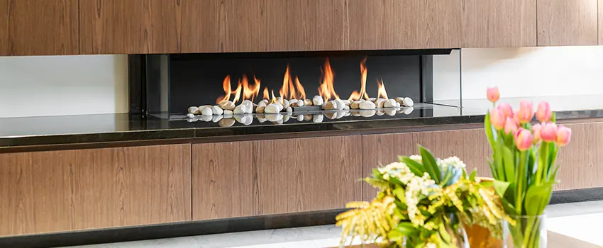 Double-height Fireplace Design Refurbishment in Forest Park, Ohio